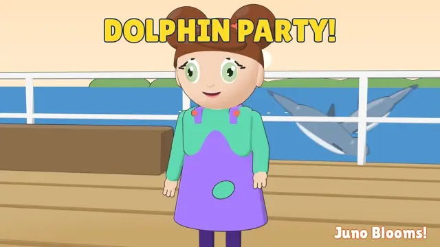 Dolphin Dance Party! Dolphin Cartoon for Kids thumbnail