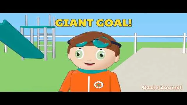 Ozzie vs GIANT Soccer Goal! Last Kick Wins! | Ozzie Zooms! Ep 17 thumbnail