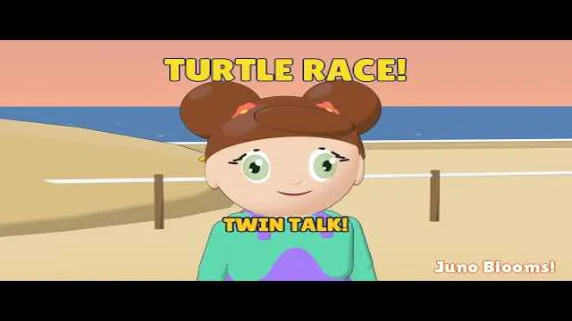 Baby Turtle RACE vs the Big Wave! Who Wins? | Juno Blooms! Ep 15 thumbnail