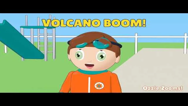 GIANT Volcano vs Dino-Max! Foam BOOM for Kids | Ozzie Zooms! Ep 15 thumbnail